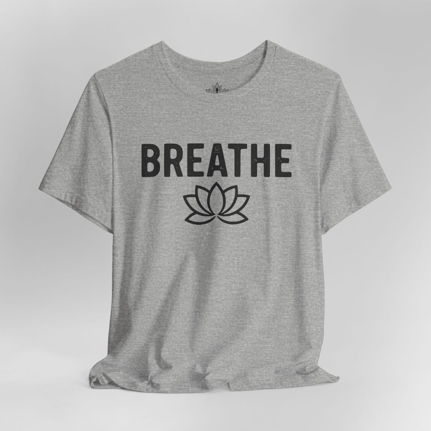 Breathe Lotus – Minimalist Yoga Class Men Tee