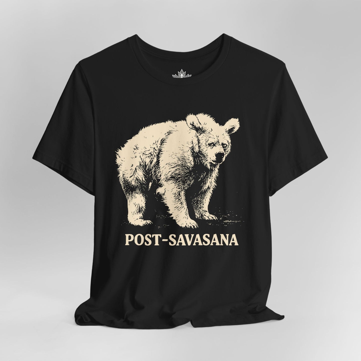 Post-Savasana Sleepy Bear Men Tee