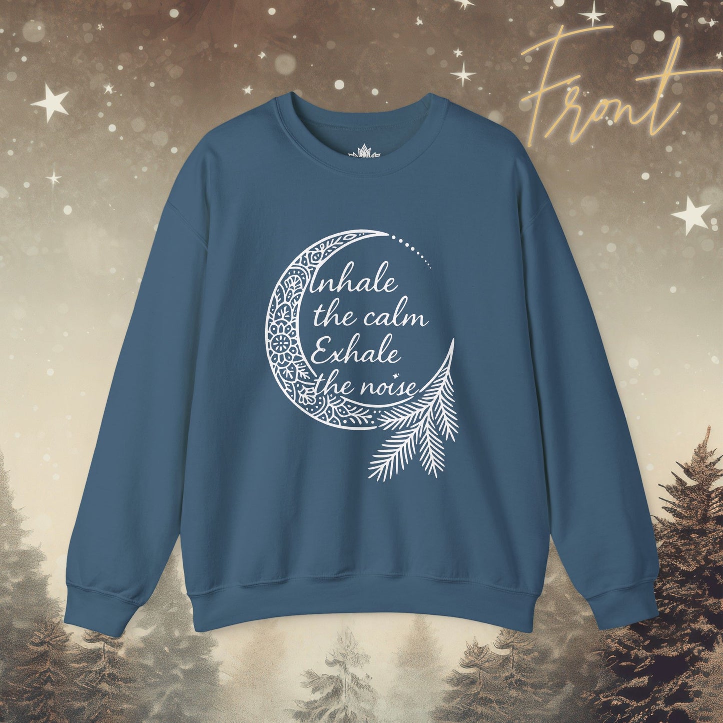 Inhale Calm Exhale Noise - Cozy Sweater