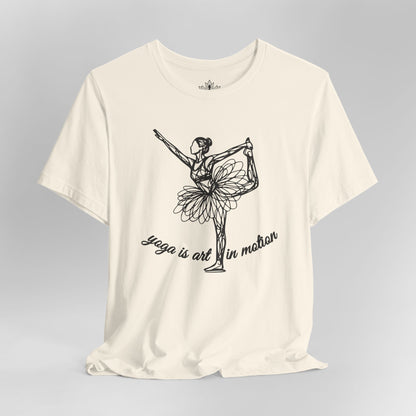 Yoga Is Art In Motion Tee