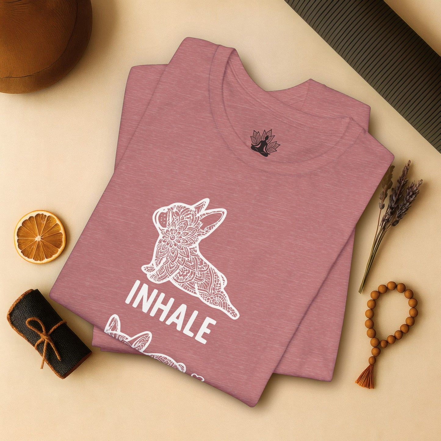 Frenchie Inhale Exhale Tee