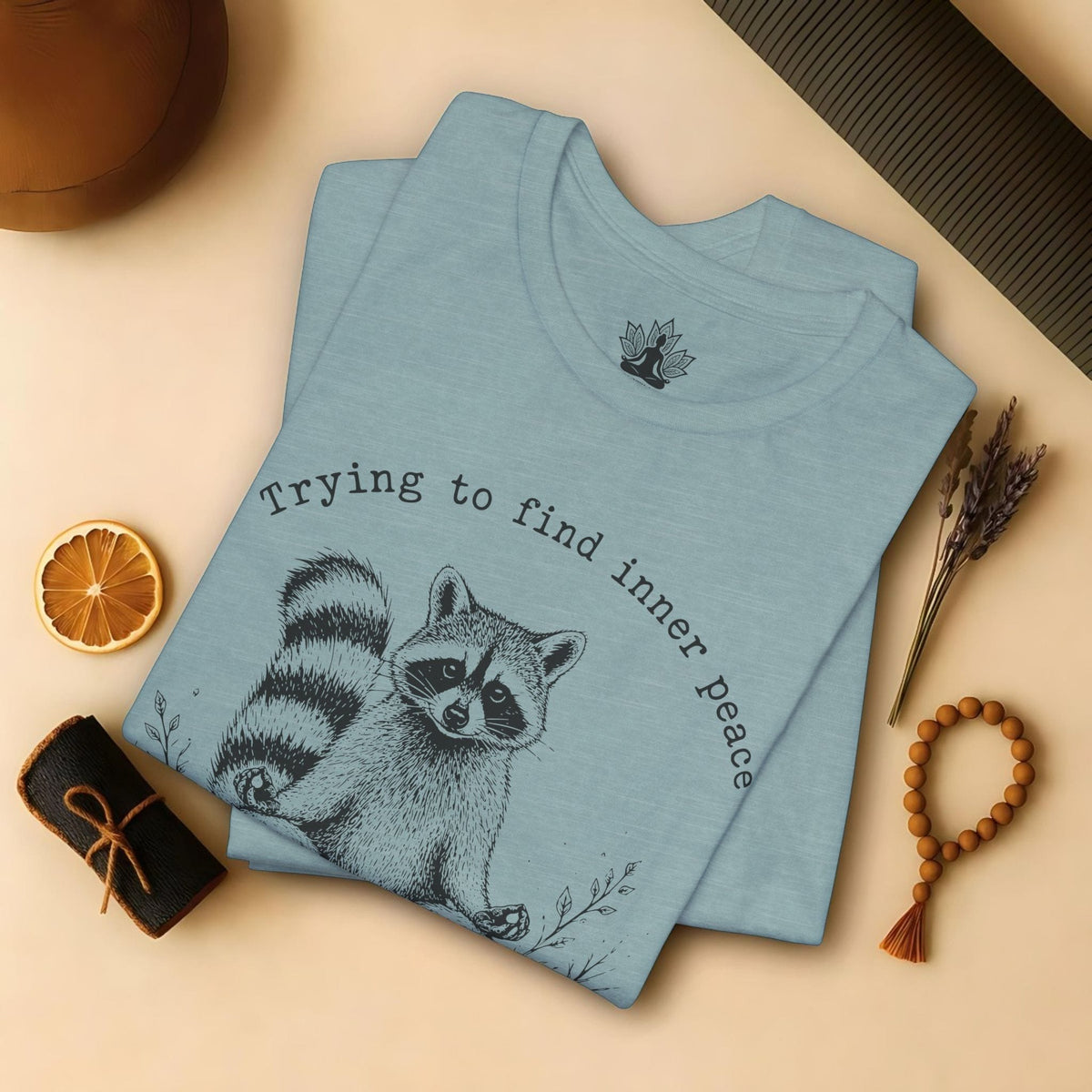 Printify T-Shirt A World Of Trash Tee A World Of Trash Tee