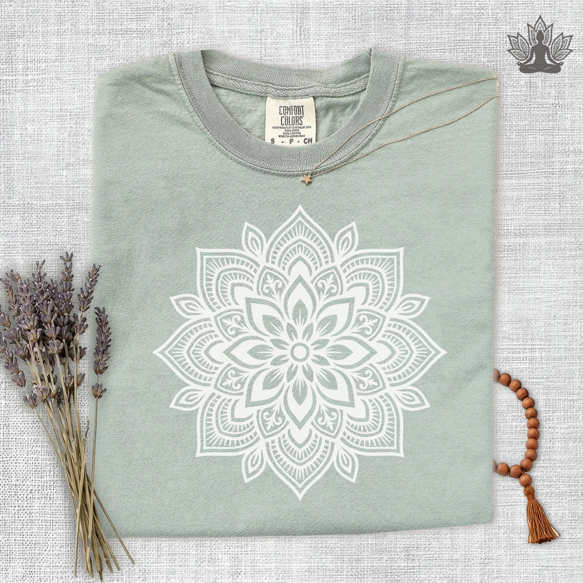Boho Mandala Comfort Colors Tee