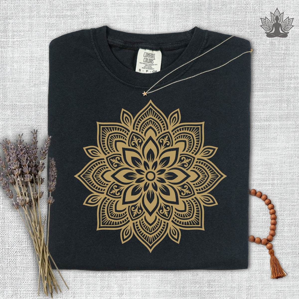 Boho Mandala Comfort Colors Tee