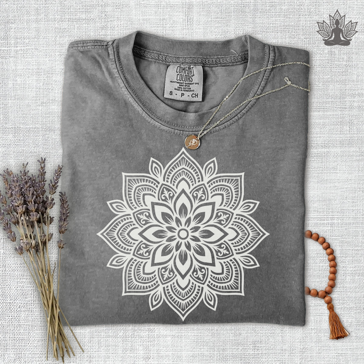 Boho Mandala Comfort Colors Tee