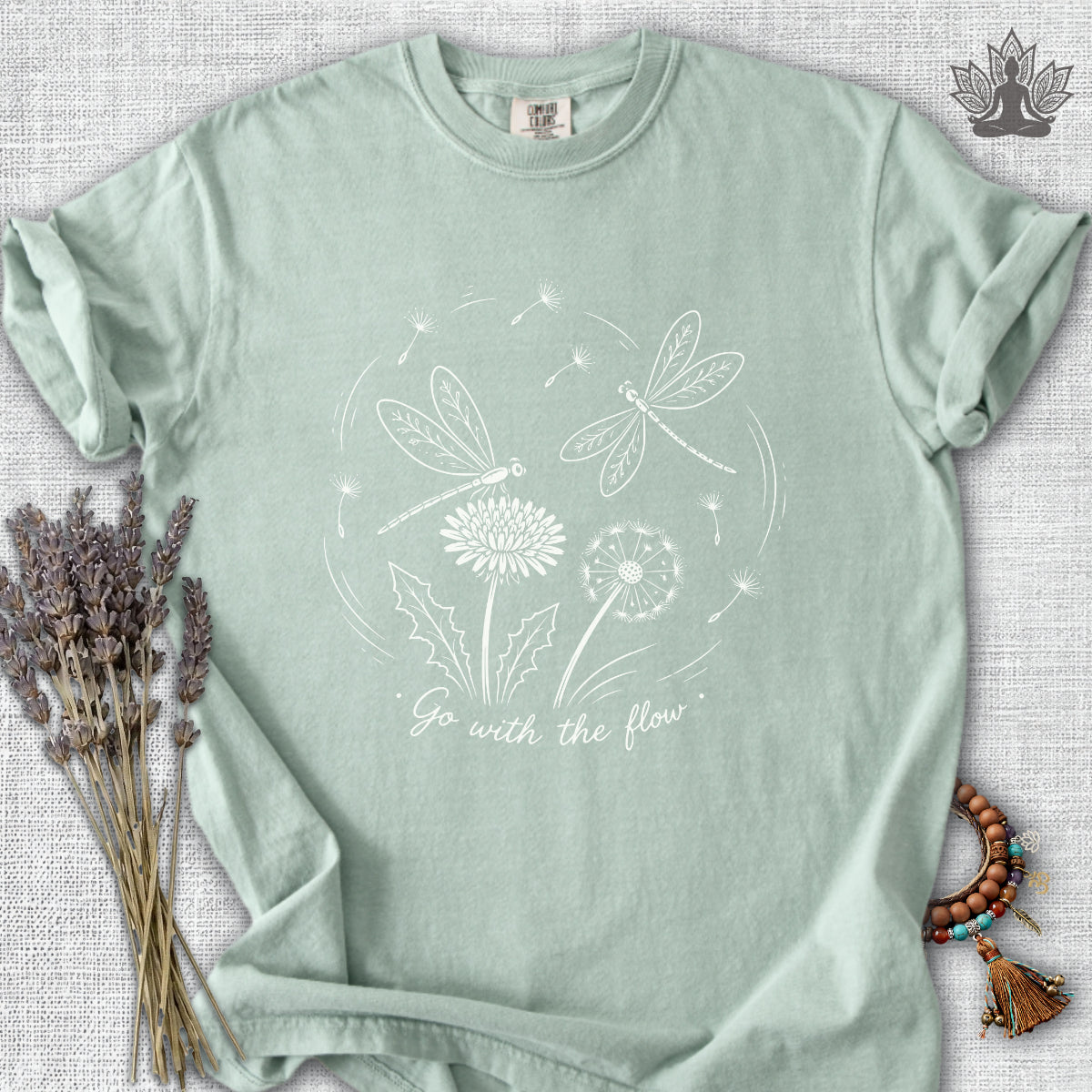 Dragonflies Go With The Flow Comfort Colors® Tee
