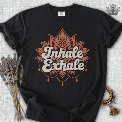 70s Inhale Exhale Comfort Colors® Tee