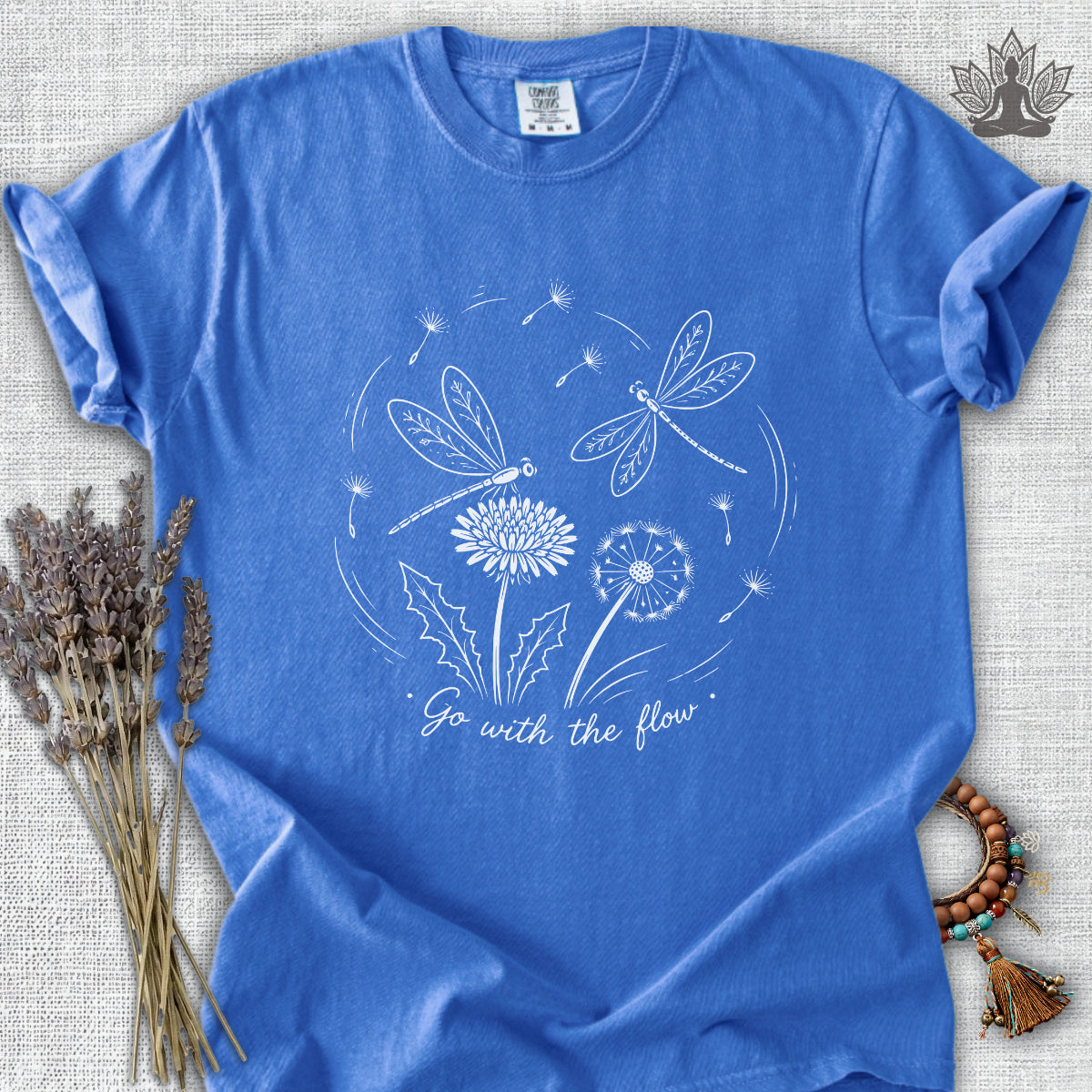 Dragonflies Go With The Flow Comfort Colors® Tee