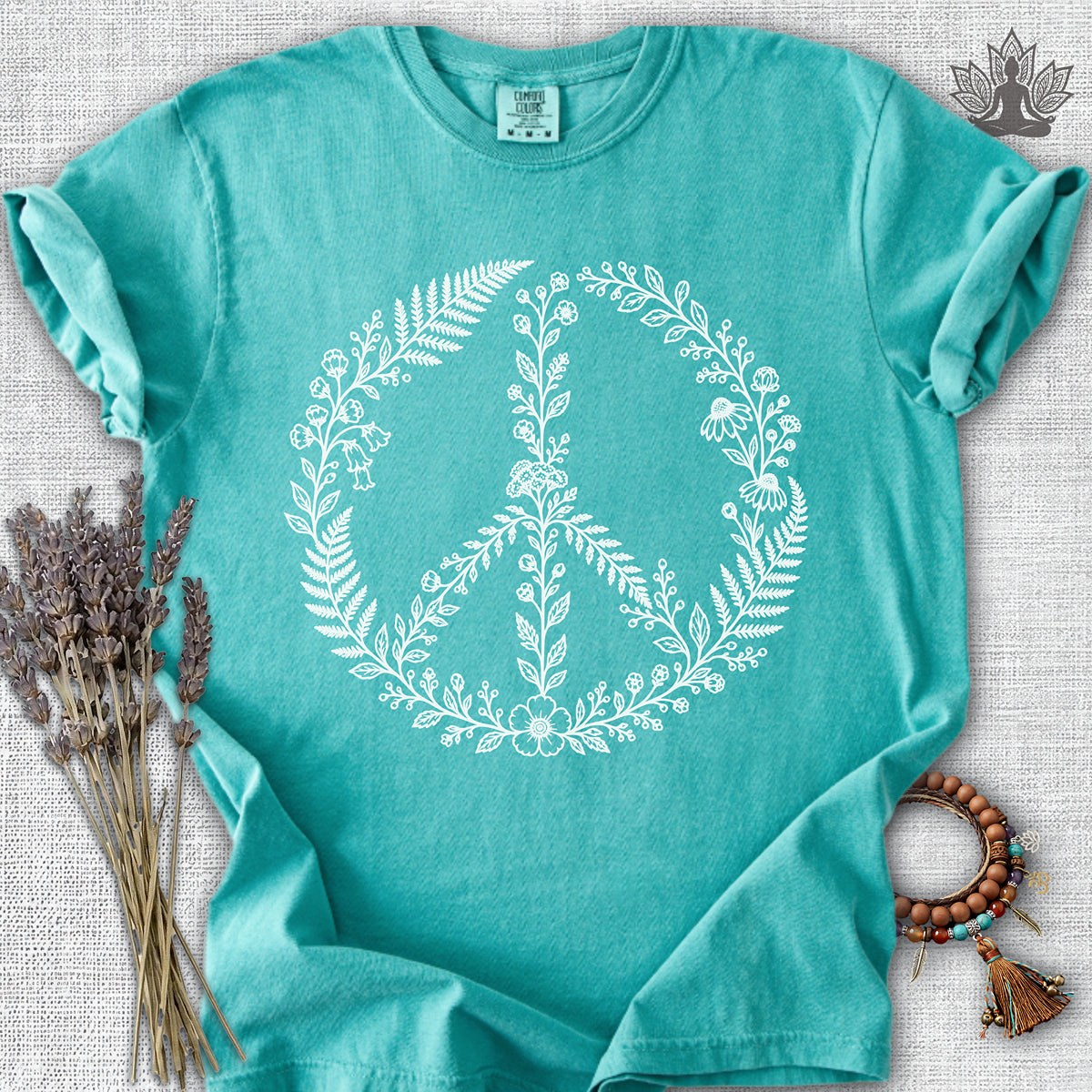 Blooming Peace Comfort Colors® Tee