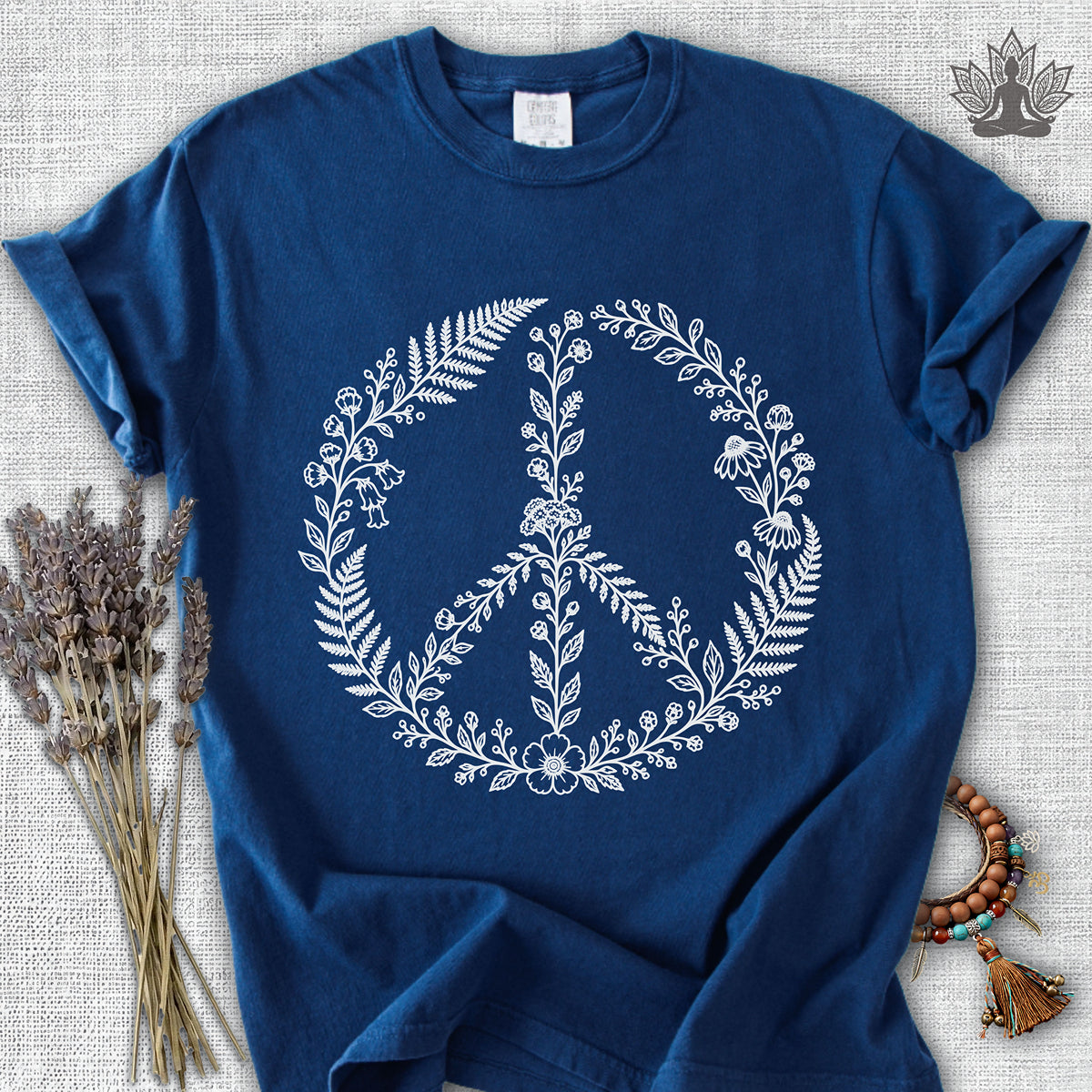 Blooming Peace Comfort Colors® Tee