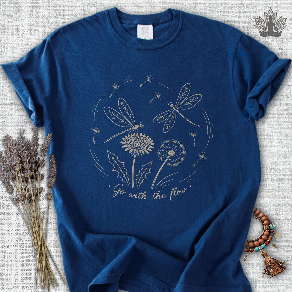 Dragonflies Go With The Flow Comfort Colors® Tee