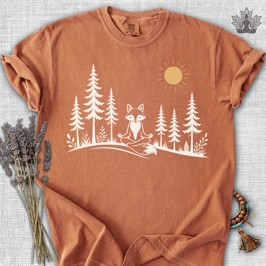 Peaceful Forest Fox Comfort Colors® Tee