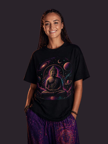 90s Galaxy Buddha Comfort Colors® Tee