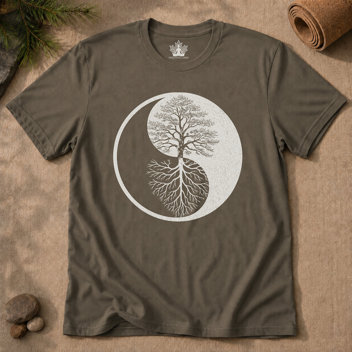 Yin Yang Tree of Balance Tee