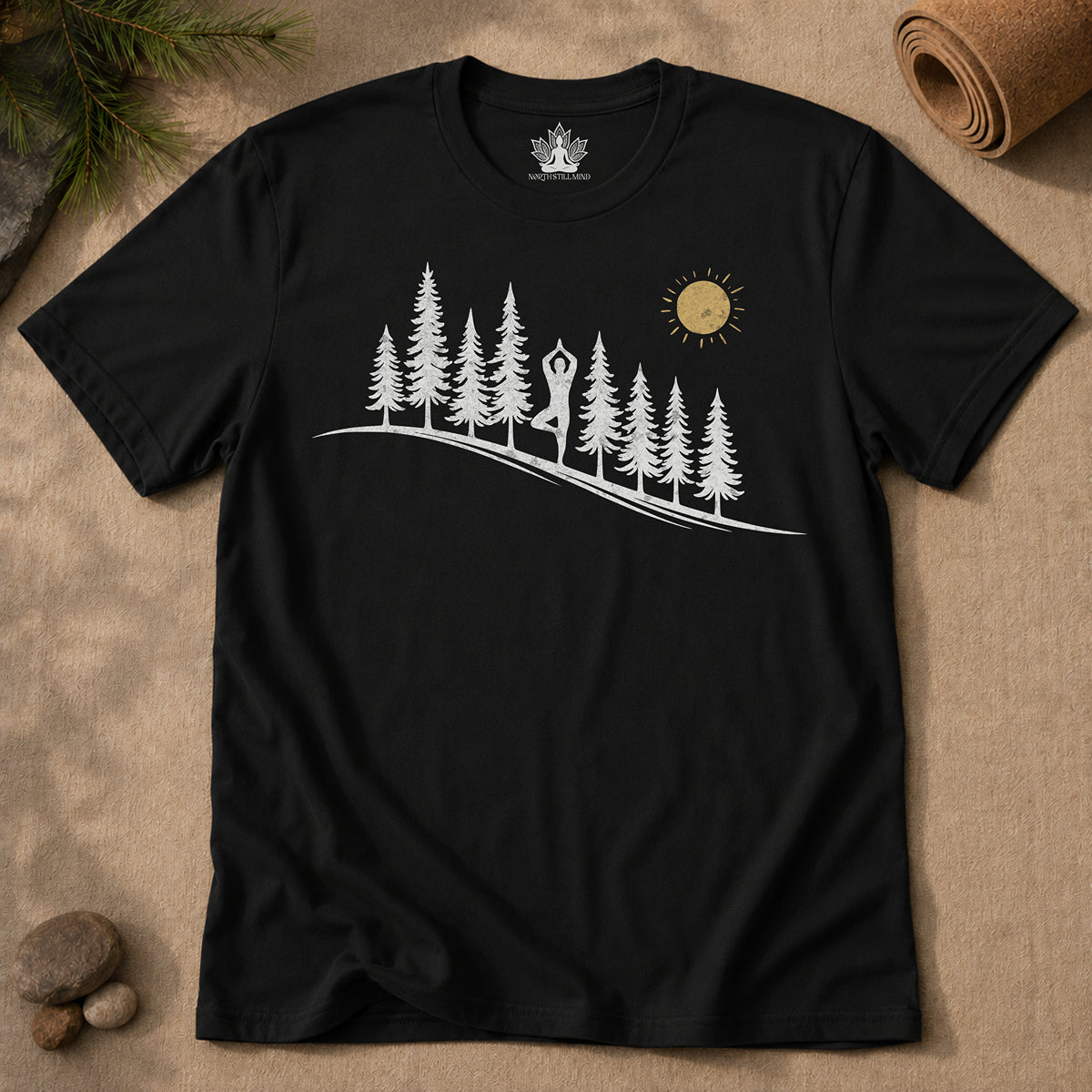 Posture de l'arbre en forêt – Équilibre dans la nature