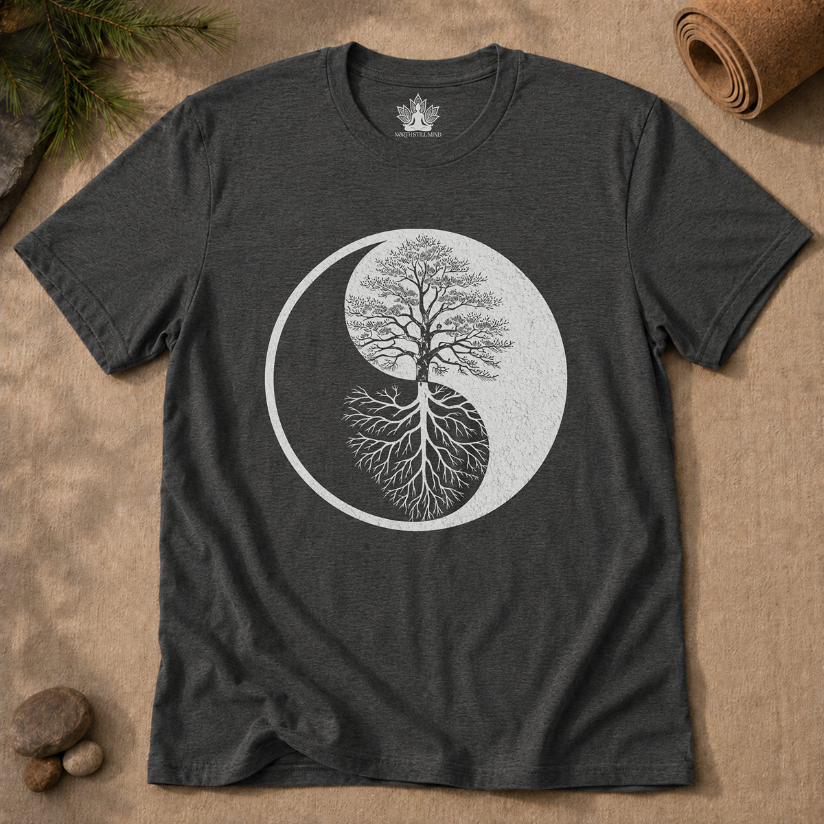Yin Yang Tree of Balance Tee