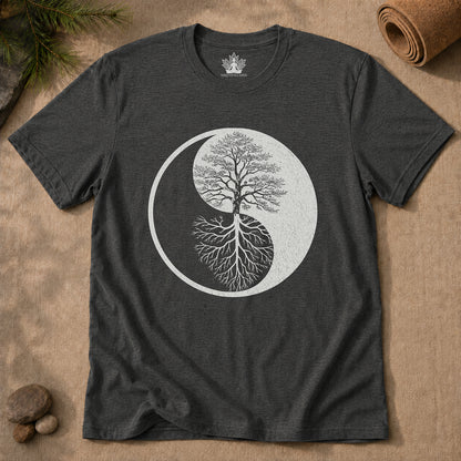 Yin Yang Tree of Balance Tee
