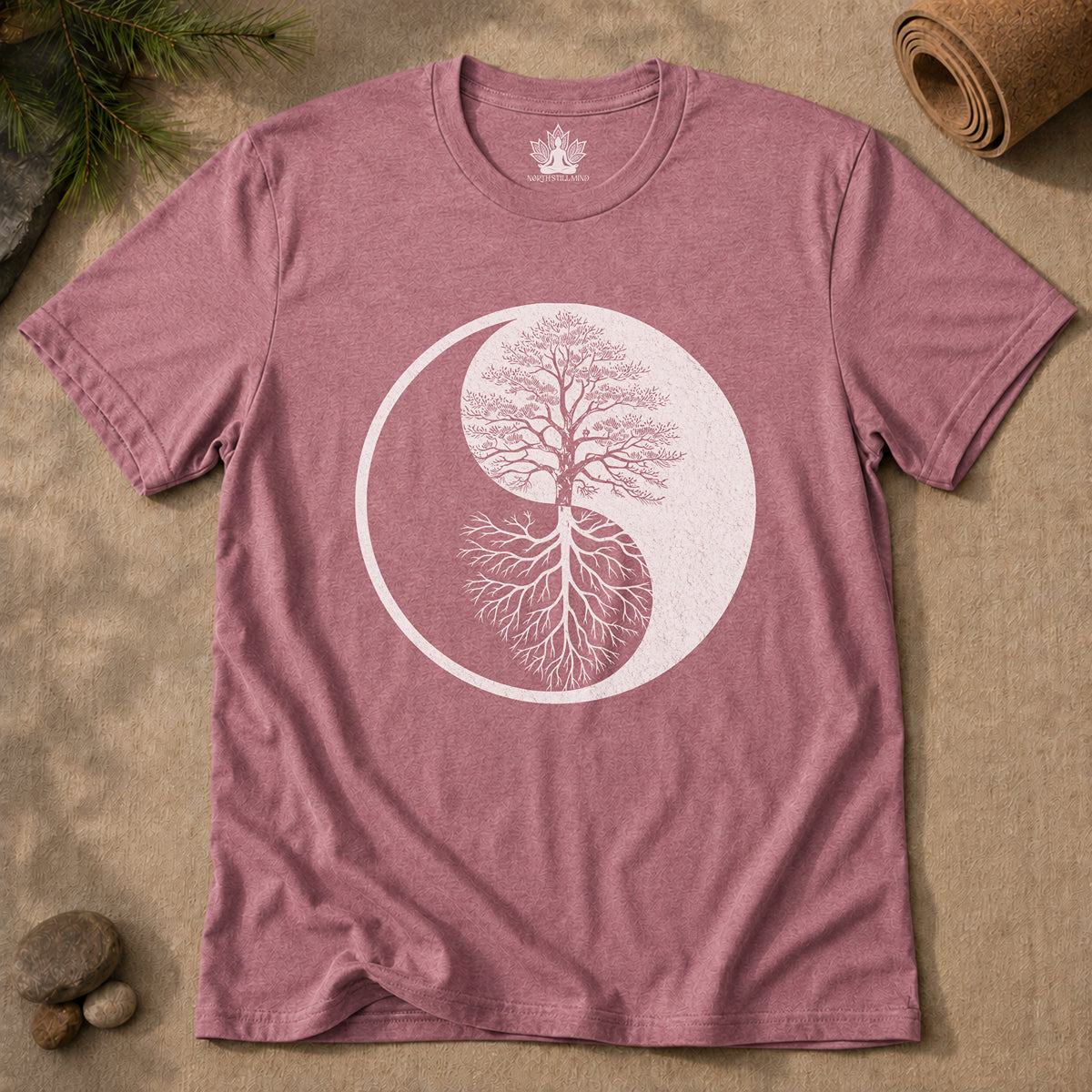 Yin Yang Tree of Balance Tee