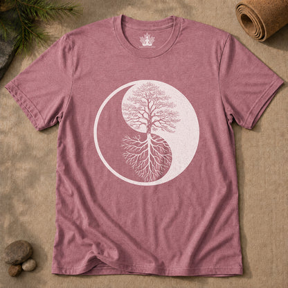 Yin Yang Tree of Balance Tee