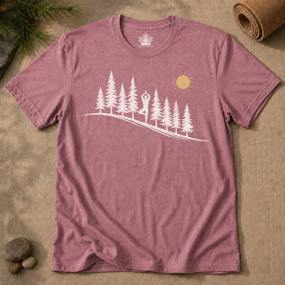 Posture de l'arbre en forêt – Équilibre dans la nature