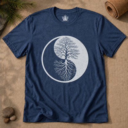 Yin Yang Tree of Balance Tee