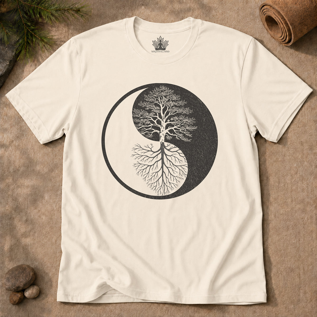 Yin Yang Tree of Balance Tee