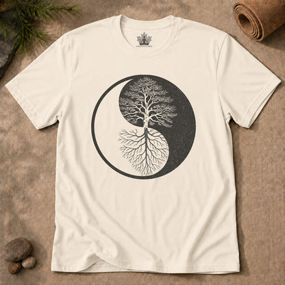 Yin Yang Tree of Balance Tee