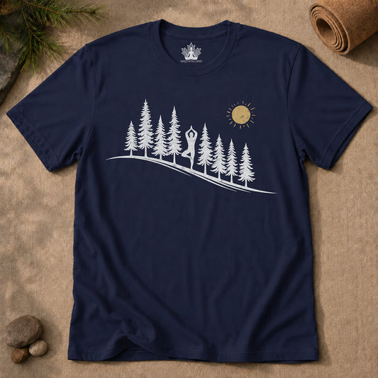 Forest Tree Pose Tee