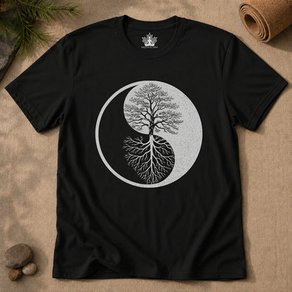 Yin Yang Tree of Balance Tee