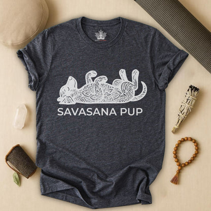 Chill Mandala Dog - Savasana Pup Tee