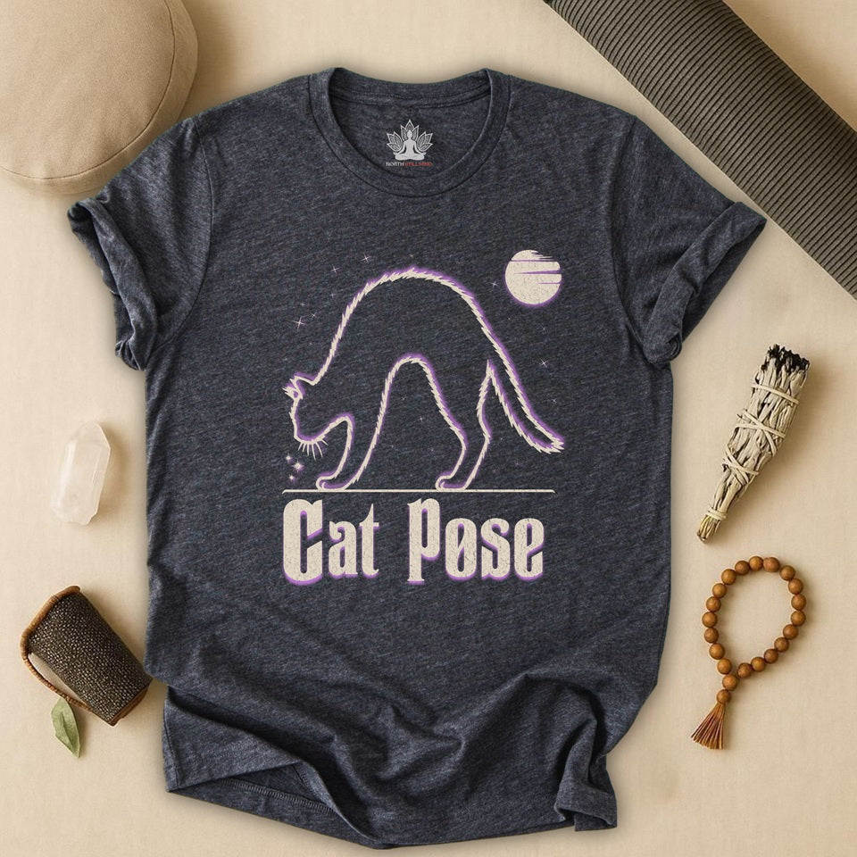 Cat Pose Retro Tee