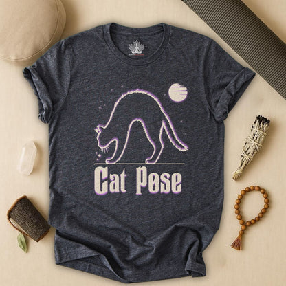 Cat Pose Retro Tee