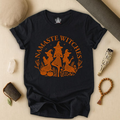 Namaste Witches - Halloween Yoga Tee