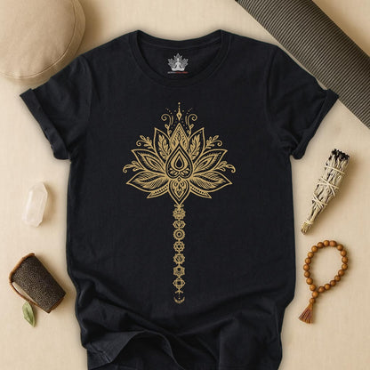 Lotus Chakra Alignment – Spiritual Yoga Tee