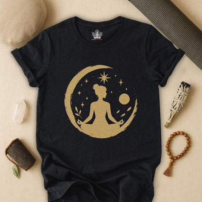 A Lunar Peace – Yoga Moon Tee