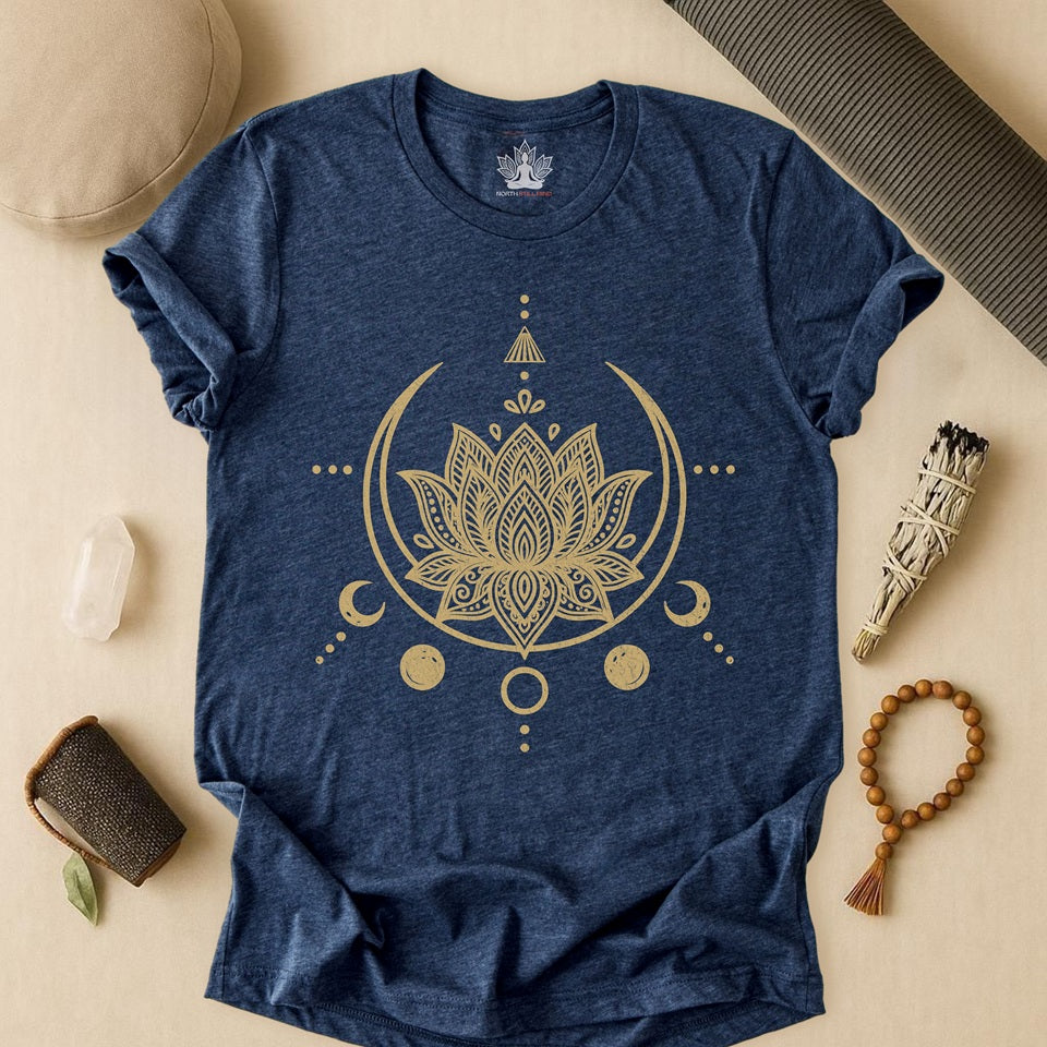 A Lunar Lotus – Celestial Harmony Tee