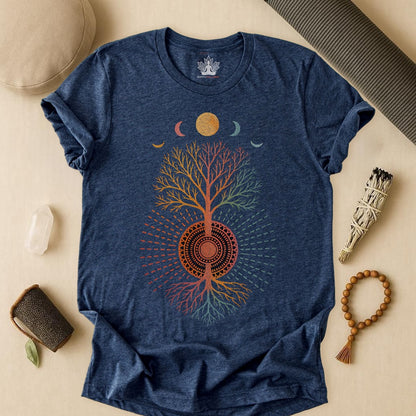 Mystic Roots Rising - Mandala lunaire