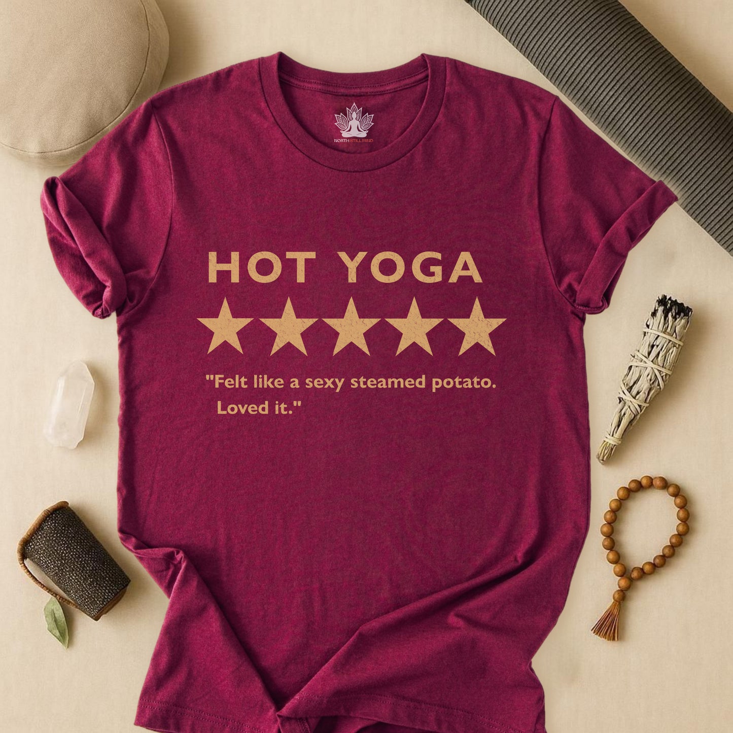 Hot Yoga Review – Funny Yogi Tee