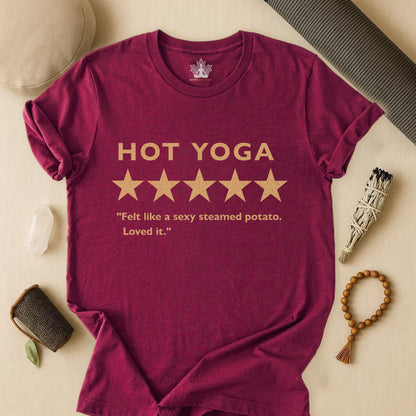 Hot Yoga Review – Funny Yogi Tee