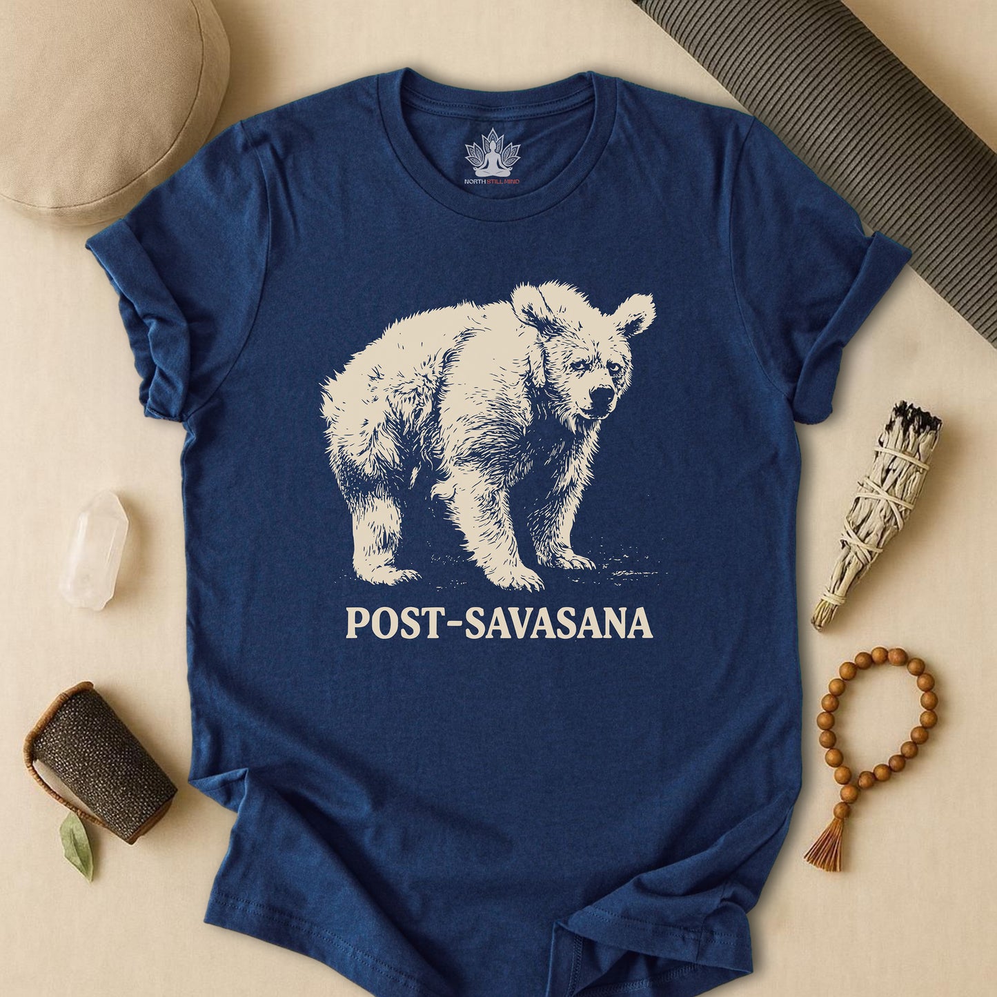 Post-Savasana Sleepy Bear Tee