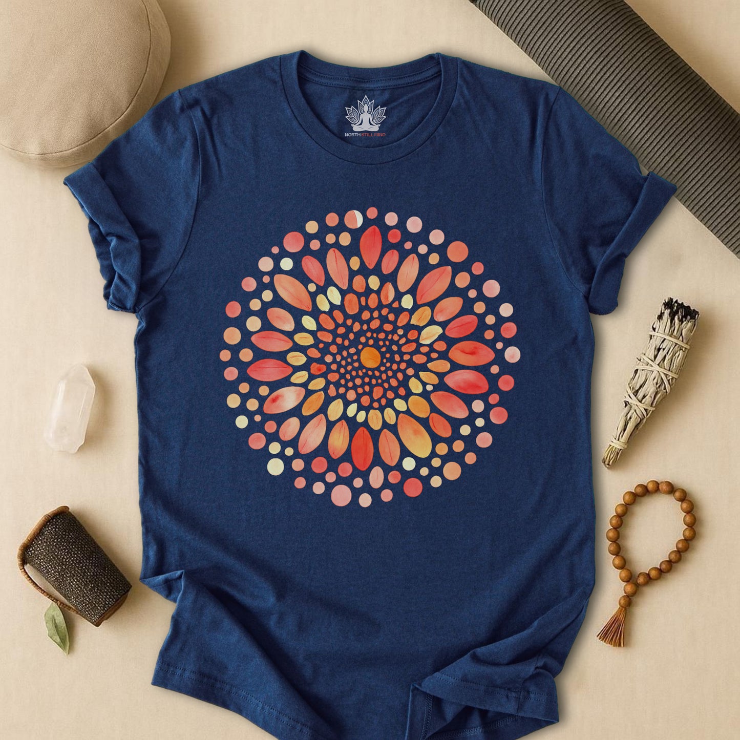 Watercolor Mandala Tee