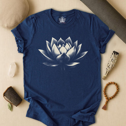 Lotus Shadow Art Tee