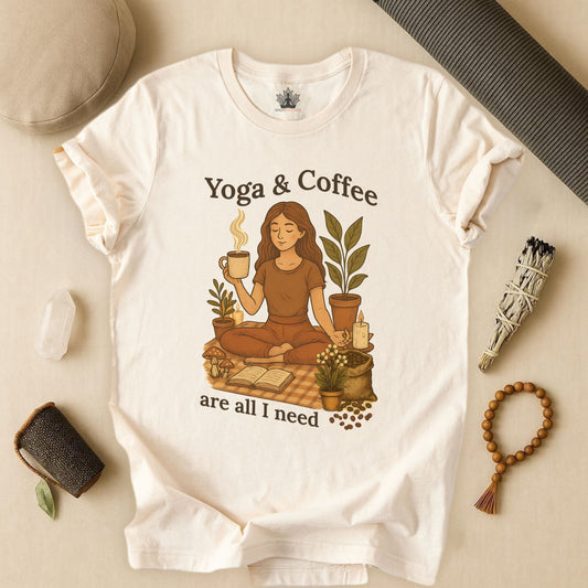 Yoga et café – chandail douillet du matin