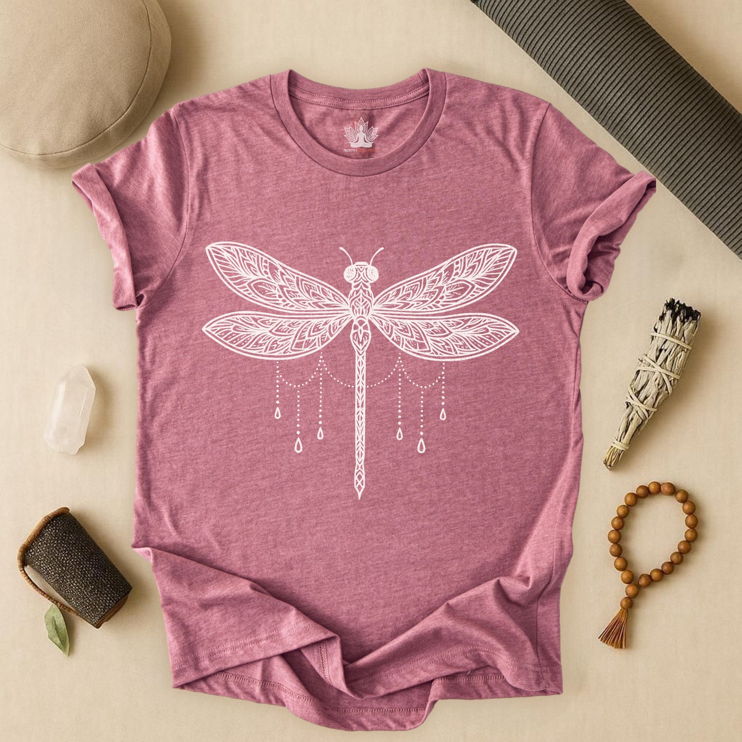 Mandala Dragonfly - Serenity Tee