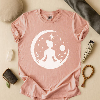 A Lunar Peace – Yoga Moon Tee
