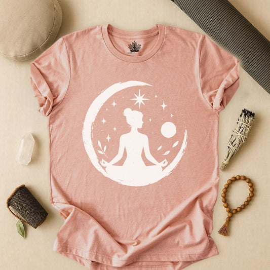 A Lunar Peace – Yoga Moon Tee