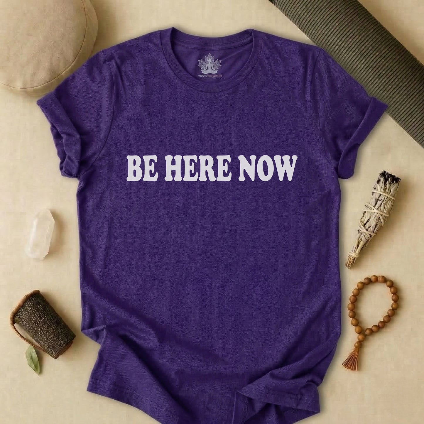 Be Here Now - Mindfulness Tee