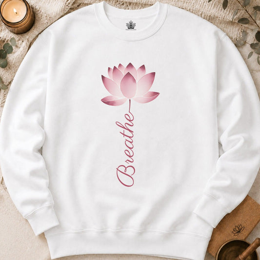 Breathe Lotus Sweatshirt