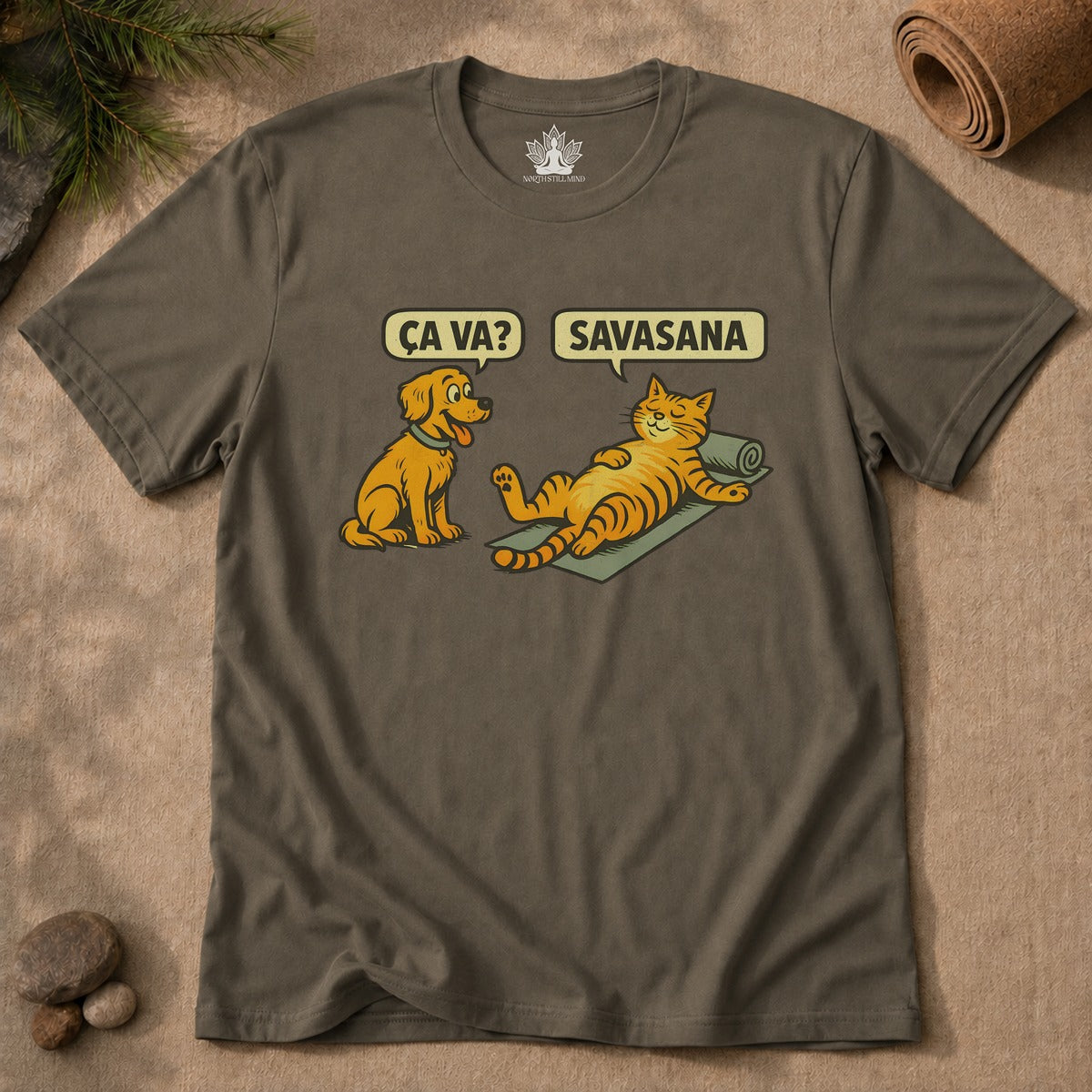 Ça Va French Savasana Tee