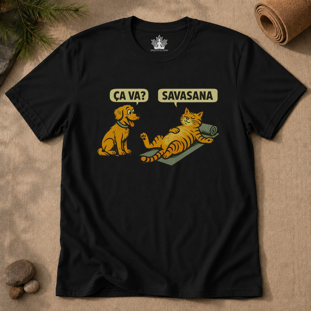 Ça Va French Savasana Tee